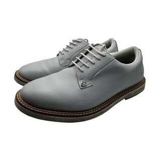 G/FORE Gallivanter Golf Shoes Grey Pebble Leather G4MS22EF02 Men's Size 8.5